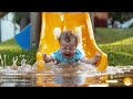 Funny BABIES WATER Crying in FAILS Summer - Funny Baby Videos | Just Funniest