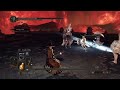 DARK SOULS II: Scholar of the First Sin - Burnt Ivory King boss fight with NPC summons (NG+3)