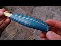 How to make a Wooden Sheath for your Carving Knife - Milkpaint and Chipcarving - Part 3