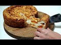 Apricot pie in sour cream souffle🍊Apricot pie with sour cream soufflé🍊Apricot shortbread pie