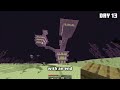 I Spent 100 Days in Skyblock Without The Start Chest in Minecraft