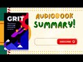 Grit Angela Duckworth Audiobook Summary