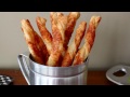 Cheese Straws - Cheesy Bread Sticks Recipe