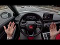 Living with The 2023 Honda Civic Type R - Morning Commute (POV Binaural Audio)