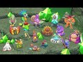 Cave Island - All Monsters and Full Song | My Singing Monsters Dawn Of Fire