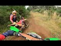 Conferindo 2ª parte do 11º Trilhão dos perdidos antes da largada - KLX 450R