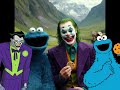 The Joker and Cookie Monster AI love story (Frank Sinatra, I’m a Fool to Want You)