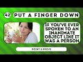Put A Finger Down If Weird Edition 🥴😬 | Put A Finger Down If Quiz TikTok @Pointandprove