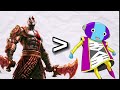 Could Kratos Defeat The DBS Gods? | DragonBall vs God of War