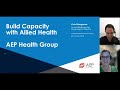 Building Capacity with Allied Health - Kinora Connect Webinar