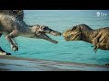 Mosasaurus Hunts T-rex — Prehistoric Planet 2 NEW CLIP / Jurassic World Dominion