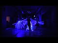 LED Matrix Wings/Light of Dance live on stage in Kraftwerk Rottweil