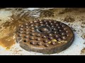 100 Years Underground! Rusty Antique MEAT GRINDER Restoration