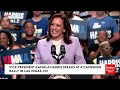 Kamala Harris Says 'We Are All So Deeply Grateful To Joe Biden For His Lifetime Of Service' In Vegas