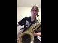 Harmonic (Lydian) mini scales bari sax