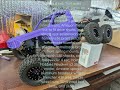 Awesome 3d printed 6x6 RC Rock Crawler Start to Finish