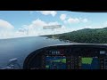 MSFS2020 Simberi Fly around in cockpit DA40NG