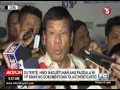 Duterte, Roxas, nagkainitan nang talakayin ang usapin sa droga