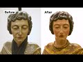 Restoring A 16th-Century Yellowed Wooden Sculpture | Refurbished | Insider