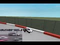 2023 Michael McDowell Crash at Gateway Roblox Reenactment