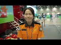 A firefighting experience inside a Korean cosplay convention that only those in the know know about