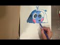 (ASMR)￼ drawing an emotion from inside out￼ two.