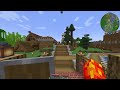 De houten muur is af! | Minecraft Multiplayer Survival #63