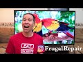 I fixed a broken 4K 55” TV with TAPE  | How to fix a TV with a blank screen
