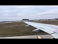 Winter approach and landing in STL on an AA Airbus A320