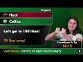 Boston Celtics vs. Miami Heat Live Streaming Scoreboard, Play-By-Play, Stats | NBA Playoffs Game 5