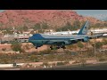 Watching Air Force One with President Biden Landing in Phoenix