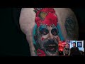 Color Realism/ Neo Trad Portrait Tattoo Process! Evan Olin, Deadmeat Tattoo Convention Collab