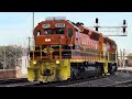 Trains at Dallas Union Station 1/31/24