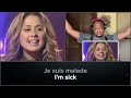 World's first reaction - Je suis malade - Lara Fabian