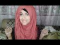 Side layer full coverage hijab & niqab tutorial.. Noshin Nower ❤
