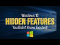 Windows 10 Hidden Features You Didn't Know Existed!