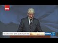 42
nd
President Bill Clinton speaks on Rep. Sheila Jackson Lee's life, legacy