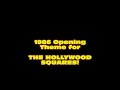Hollywood Squares 1986 Opening Theme STAR INTRODUCTION CUE