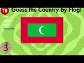 GUESS THE COUNTRY BY FLAG IN 3 SECONDS.