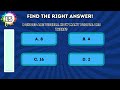 Is your IQ higher than 100??? | IQ TEST! 🤔🧐