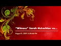 “Witness” Sarah McLachlan vocal cover | Jessica Abbott