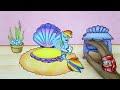 MY LITTLE PONY: Rainbow Dash's pitiful hair - Dash's pitiful hair | stop motion paper