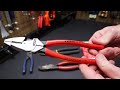 Knipex Linemans Pliers vs Klein Tools