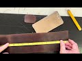 A Fun Afternoon Project  |  Great Leather Project For Everyone #leatherproject