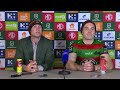 Ben Hornby frustrated by all the Origin questions 😐 | Rabbitohs Press Conference | Fox League