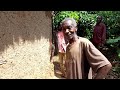 How he built a grass thatched  Duplex with mud. African village life.