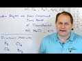 Chemical Formulas, Ionic & Covalent Bonds in Chemistry - [1-2-14]