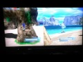 Sonic 06 bouncing sonic in wave ocean