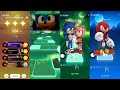 Super Sonic 🆚 Sonic Girl 🆚 Silver Sonic 🆚 Dark Sonic | Sonic EDM Rush Gameplay