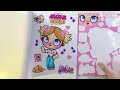 [ToyASMR] Decorate with Sticker Book Avatar World ✨ #paperdiy #asmr #avatarworld